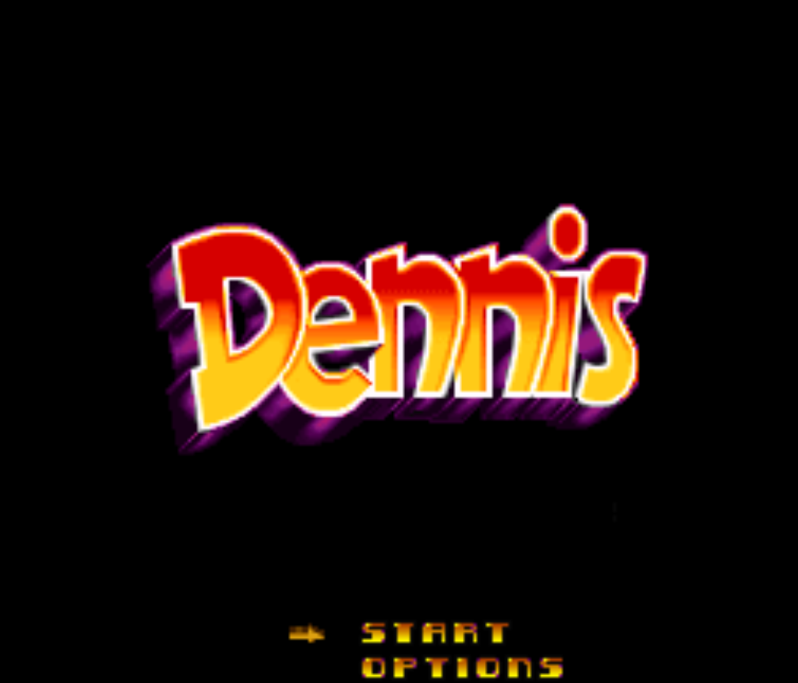 Dennis Title Screen